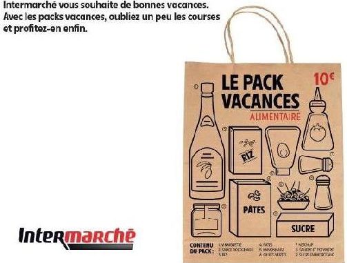 Pack Vacances Intermarché